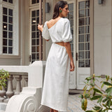 Vestido Agua Dulce Iggu en Lino