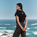 Polera Floré negro