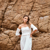Vestido Bayuk blanco