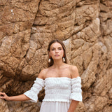 Vestido Bayuk blanco