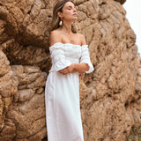 Vestido Bayuk blanco