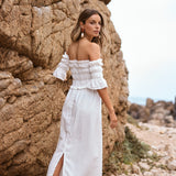 Vestido Bayuk blanco