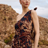 Vestido Zinaria dunas café