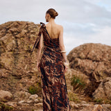 Vestido Zinaria dunas café