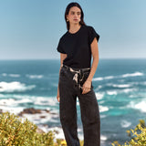 Polera Floré negro