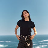 Polera Floré negro