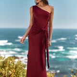 Vestido Luma burdeo