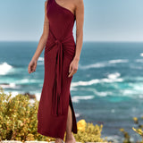 Vestido Luma burdeo