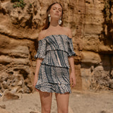 Vestido Kore puntos azul
