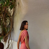 Vestido Isola terracota