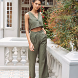 Pantalón Majé Duuru en Lino FALLA