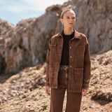 Chaqueta Louisa café