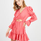 Vestido Olia Coral