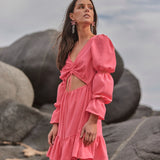 Vestido Olia Coral